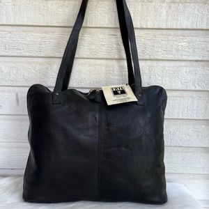 NWT | FRYE Leather Vintage Deadstock Laptop Work Bag Melissa Lucy Mindy Logan